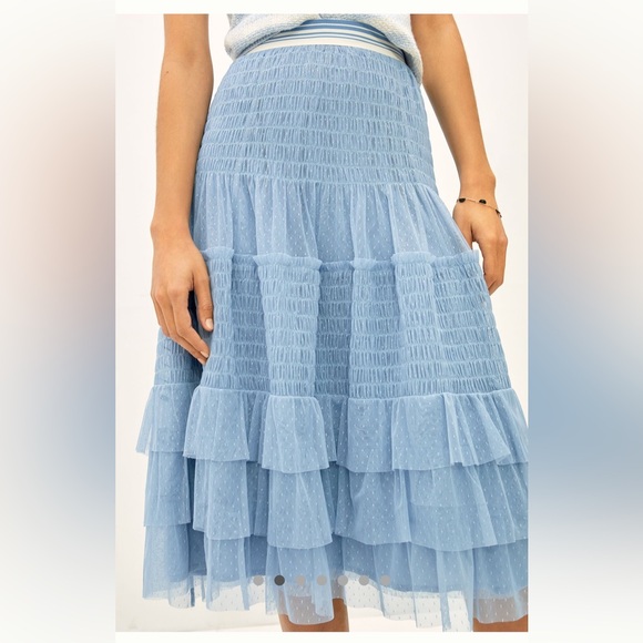 Mid length tulle skirt - Picture 1 of 3